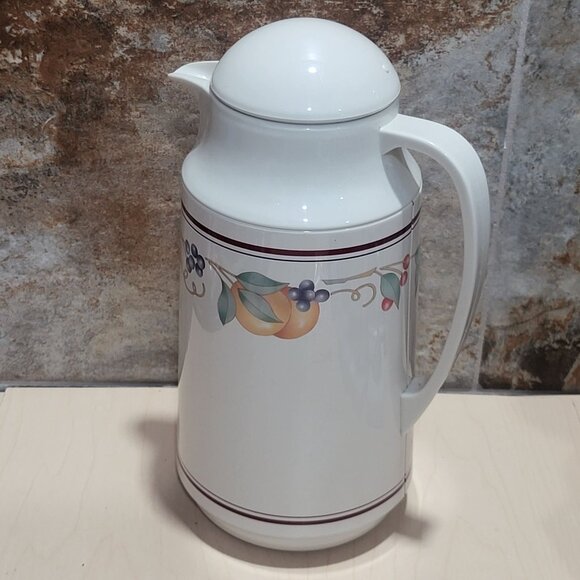 Corelle Abundance 1 QT L Thermal Server Coffee Carafe 1991 - Picture 11 of 13
